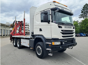 Φορτηγό ξυλείας SCANIA G 490