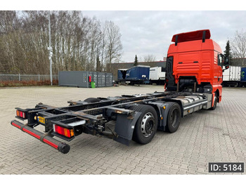 Φορτηγό μεταφοράς εμπορευματοκιβωτίων/ Κινητό αμάξωμα MAN TGX 24.420 XLX, Euro 6, BDF / 6x2 / Retarder / Low KM, Intarder: φωτογραφία 5