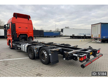 Φορτηγό μεταφοράς εμπορευματοκιβωτίων/ Κινητό αμάξωμα MAN TGX 24.420 XLX, Euro 6, BDF / 6x2 / Retarder / Low KM, Intarder: φωτογραφία 3