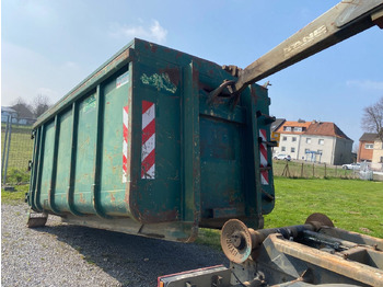 Κοντέινερ τύπου γάντζου Hüllenkremer 10 cbm Stahlcontainer mit Deckel: φωτογραφία 4