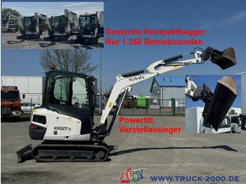 Μίσθωση Kubota Kubota KX027-4 GL Verstellausleger + Powertilt Kubota Kubota KX027-4 GL Verstellausleger + Powertilt: φωτογραφία 1