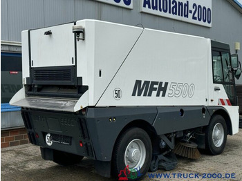 Σάρωθρο δρόμων Schmidt MFH 5500 3 Besen + Hochdruckreiniger mit Lanze: φωτογραφία 3