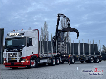 Φορτηγό ξυλείας SCANIA R 650