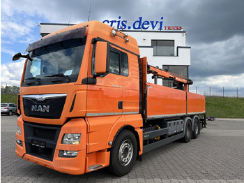Φορτηγό με ανοιχτή καρότσα MAN TGX 26.480