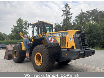 Ελαστιχοφόρος φορτωτής KOMATSU WA470-6