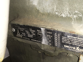 Κατασκευή μηχανήματα DEUTZ