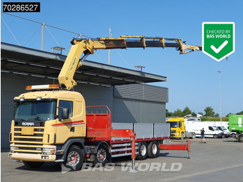 Φορτηγό με ανοιχτή καρότσα SCANIA 124