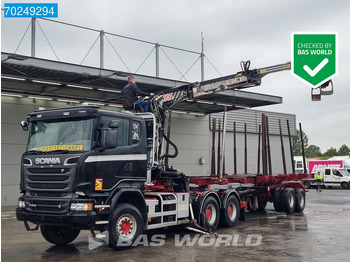 Φορτηγό ξυλείας SCANIA R 580