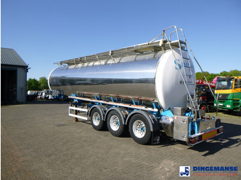 Επικαθήμενο βυτίο Clayton Chemical tank inox L4BN 37.5 m3 / 1 comp: φωτογραφία 3 Επικαθήμενο βυτίο Clayton Chemical tank inox L4BN 37.5 m3 / 1 comp: φωτογραφία 3