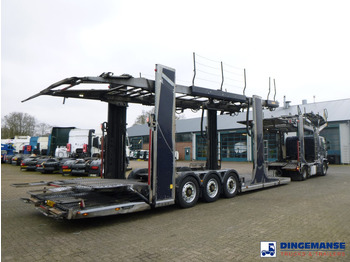 Φορτηγό αυτοκινητάμαξα Scania P 410 6x2 RHD Rolfo car transporter: φωτογραφία 4