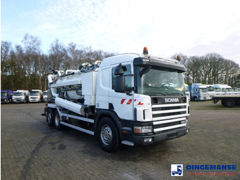 Όχημα εκκένωσης βόθρων Scania P124-420 6x2 vacuum tank 10.5 m3: φωτογραφία 2