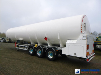 Επικαθήμενο βυτίο Van Hool Cryogenic tank inox 58.6 m3 / 1 comp / R10,4BN (methane/argon/nitrogen): φωτογραφία 3 Επικαθήμενο βυτίο Van Hool Cryogenic tank inox 58.6 m3 / 1 comp / R10,4BN (methane/argon/nitrogen): φωτογραφία 3