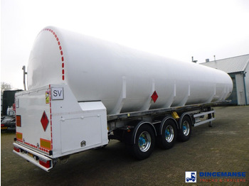 Επικαθήμενο βυτίο Van Hool Cryogenic tank inox 58.6 m3 / 1 comp / R10,4BN (methane/argon/nitrogen): φωτογραφία 4 Επικαθήμενο βυτίο Van Hool Cryogenic tank inox 58.6 m3 / 1 comp / R10,4BN (methane/argon/nitrogen): φωτογραφία 4