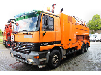 Όχημα εκκένωσης βόθρων Mercedes-Benz Actros 2653 6x4 V8 Müller 16m³ Saug u.Spül-Kombi: φωτογραφία 2