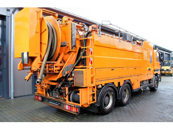 Όχημα εκκένωσης βόθρων Mercedes-Benz Actros 2653 6x4 V8 Müller 16m³ Saug u.Spül-Kombi: φωτογραφία 4
