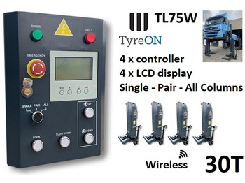 Εξοπλισμός γκαράζ TL75W-4 30T Mobile truck lift - wireless - battery powered: φωτογραφία 4 Εξοπλισμός γκαράζ TL75W-4 30T Mobile truck lift - wireless - battery powered: φωτογραφία 4