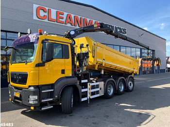 Φορτηγό ανατρεπόμενο, Φορτηγό με γερανό MAN TGS 35.400 8x4 Manual HMF 16 Tm Z-kraan: φωτογραφία 3 Φορτηγό ανατρεπόμενο, Φορτηγό με γερανό MAN TGS 35.400 8x4 Manual HMF 16 Tm Z-kraan: φωτογραφία 3