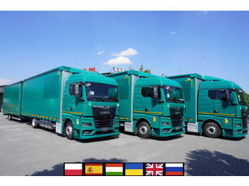 Φορτηγό μουσαμάς MAN TGX 18.470