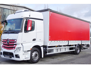 Φορτηγό μουσαμάς MERCEDES-BENZ Actros 1835