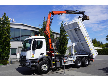 Φορτηγό με γερανό MERCEDES-BENZ Arocs 2636