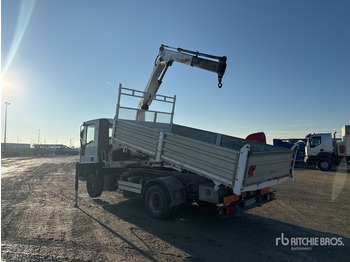 Φορτηγό ανατρεπόμενο 2002 Iveco Eurocargo 110EL18 Bonfiglioli P7200L 1980 kg on 4x2 Dump Truck with Crane: φωτογραφία 3