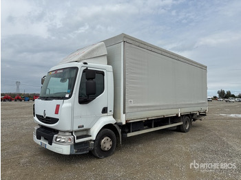 Φορτηγό μουσαμάς RENAULT Midlum 220
