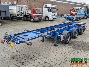 Επικαθήμενο μεταφοράς εμπορευματοκιβωτίων/ Κινητό αμάξωμα Renders ROC16.27 3-Assen SAF Schijfremmen - X-Steering - 30FT: φωτογραφία 3