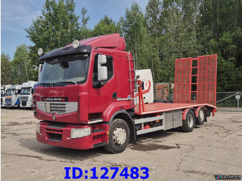 Φορτηγό με ανοιχτή καρότσα RENAULT Premium 460