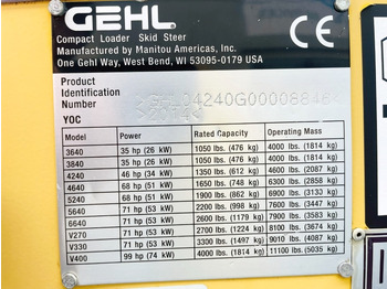 Φορτωτής πλάγιας ολίσθησης Gehl SL4240 (4035): φωτογραφία 3