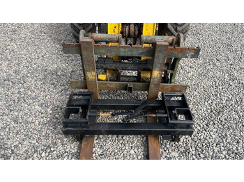 Σπαστός φορτωτής Kramer 750T Allrad med pallegafler og adabter. Med telesk: φωτογραφία 4