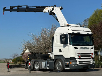 Μίσθωση Scania R450 6x2 !!TRACTOR!!!CRANE/GRUE/HMF 50TM!!TOP!EURO6!! Scania R450 6x2 !!TRACTOR!!!CRANE/GRUE/HMF 50TM!!TOP!EURO6!!: φωτογραφία 1
