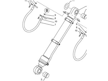 Υδραυλικός κύλινδρος CASE