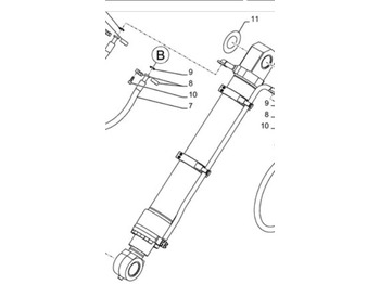Υδραυλικός κύλινδρος CASE