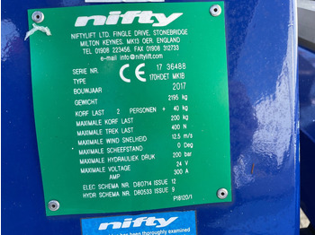 Τρέιλερ Niftylift 170 H D E T: φωτογραφία 3