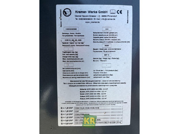 Κουβάς για φορτωτή για Κατασκευή μηχανήματα 2400 HVF GRONDBAK Kramer: φωτογραφία 4