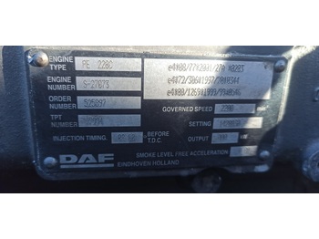 Κινητήρας και ανταλλακτικά για Φορτηγό DAF 2 x  CF 75 310 PE228 C: φωτογραφία 5