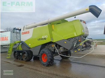 Θεριζοαλωνιστική μηχανή CLAAS lexion 670 tt terratrac v 900: φωτογραφία 2