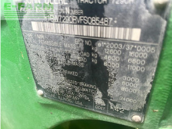 Τρακτέρ JOHN DEERE 7290R