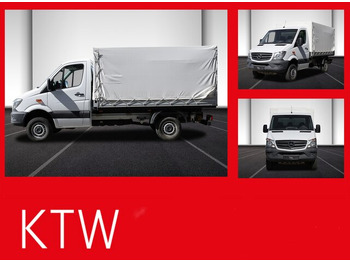 Επαγγελματικό αυτοκίνητο με μουσαμά MERCEDES-BENZ Sprinter 316