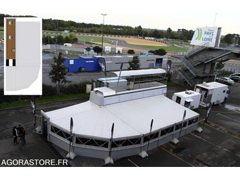 Αυτοκινούμενη καντίνα, Λεωφορείο BUS VIP DOUBLE ETAGE MOTORHOMEVIP VANHOOL + REMORQUE + AUVENT DE RECEPTION: φωτογραφία 5