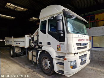 Φορτηγό Porteur Benne Grue Iveco 310 E5 - 2008 - 140755 Kms - DW524GX: φωτογραφία 2