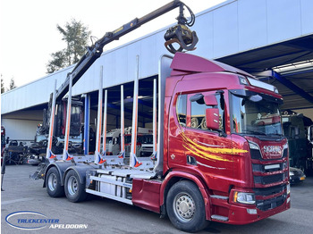 Φορτηγό ξυλείας SCANIA R 650