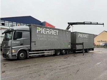 Φορτηγό με γερανό MERCEDES-BENZ Actros 2645
