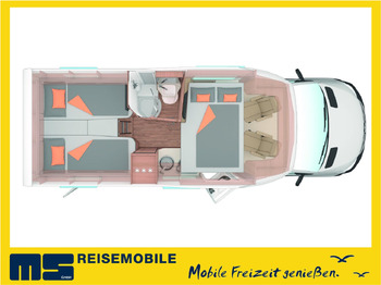 Νέα Ημιενιαίο αυτοκινούμενο Weinsberg CARACOMPACT SUITE 640 MEG PEPPER / - MODELL 2025 Weinsberg CARACOMPACT SUITE 640 MEG PEPPER / - MODELL 2025: φωτογραφία 2