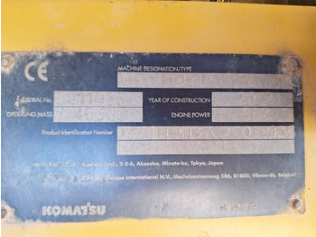 Ανατρεπόμενο όχημα μεταφοράς λατομικών υλικών KOMATSU HD605-7EO: φωτογραφία 5