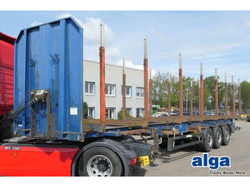 Ημιρυμουλκούμενο μεταφοράς ξυλείας SCHWARZMÜLLER