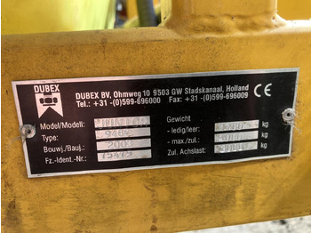 Συρόμενο ψεκαστικό Dubex Junior 2500-27: φωτογραφία 4
