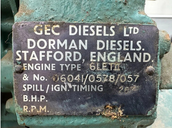 Βιομηχανική γεννήτρια Dorman 6LTEII Stamford 175 kVA noodstroom generatorset 143 hours !: φωτογραφία 5