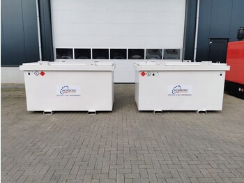 Δεξαμενή αποθήκευσης Kiwa IBC Steenbergen 3000 liter diesel tank met keuring !: φωτογραφία 4