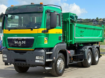 Φορτηγό ανατρεπόμενο, Φορτηγό με γερανό MAN TGS 33.360 * KIPPER 5,10 m  / 6x4 * TOPZUSTAND: φωτογραφία 5